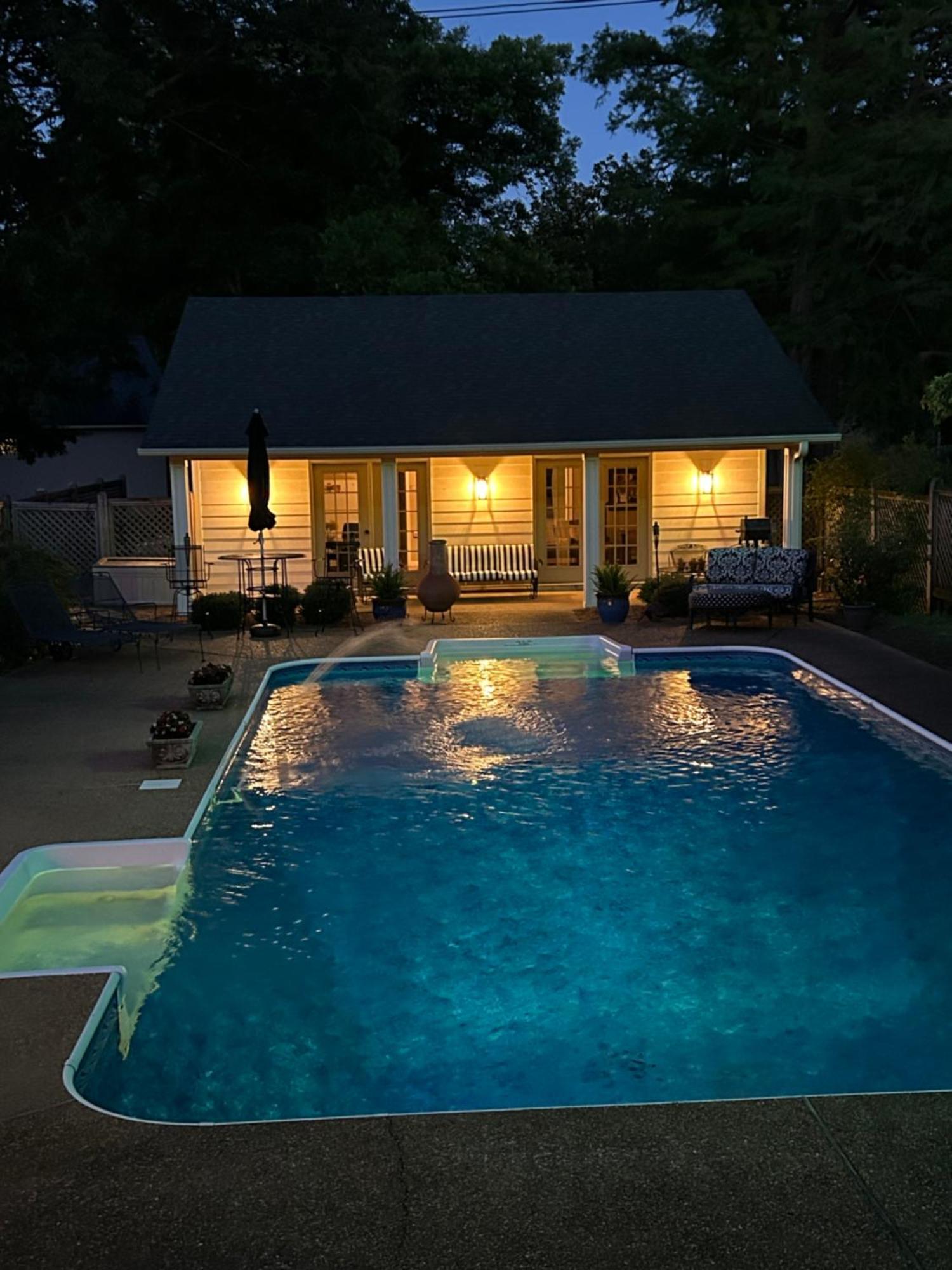 Pool House Hotell Clarksdale Eksteriør bilde