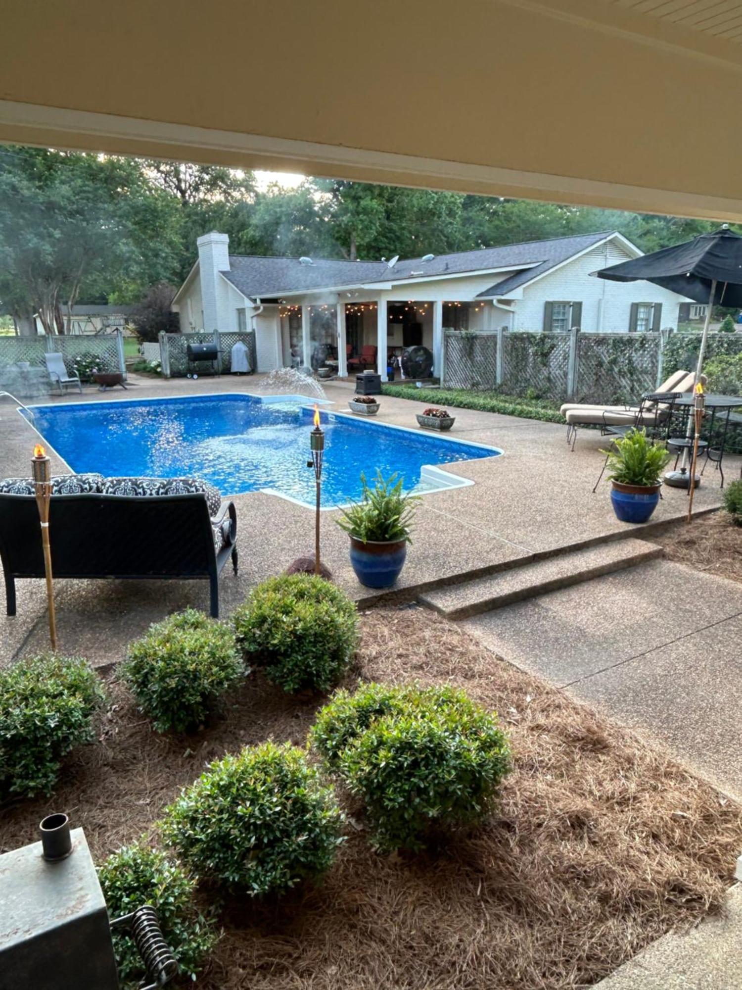 Pool House Hotell Clarksdale Eksteriør bilde